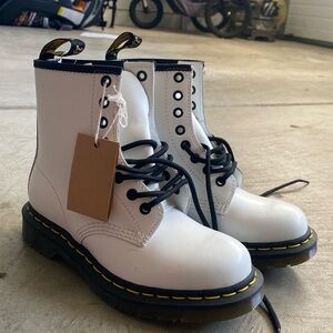 Dr. Martens, Smooth Leather Lace Up Boots